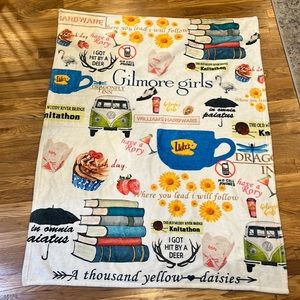 Gilmore girls soft throw blanket
